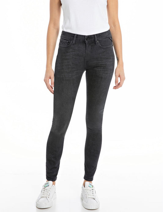 Skinny Fit Luzien Jeans Dark Grey-Replay-Lewis Yates