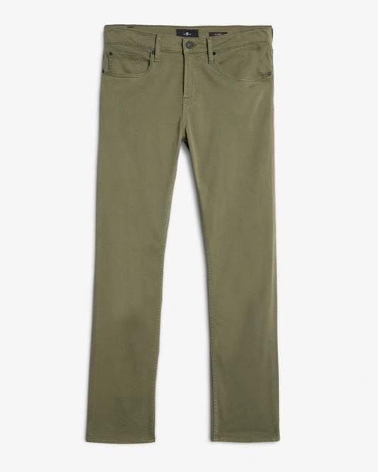 Green pants on a white background