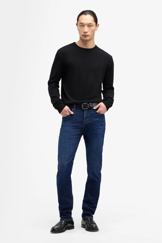 Slimmy Smooth Cashmere Jean-7 For All Mankind-Lewis Yates