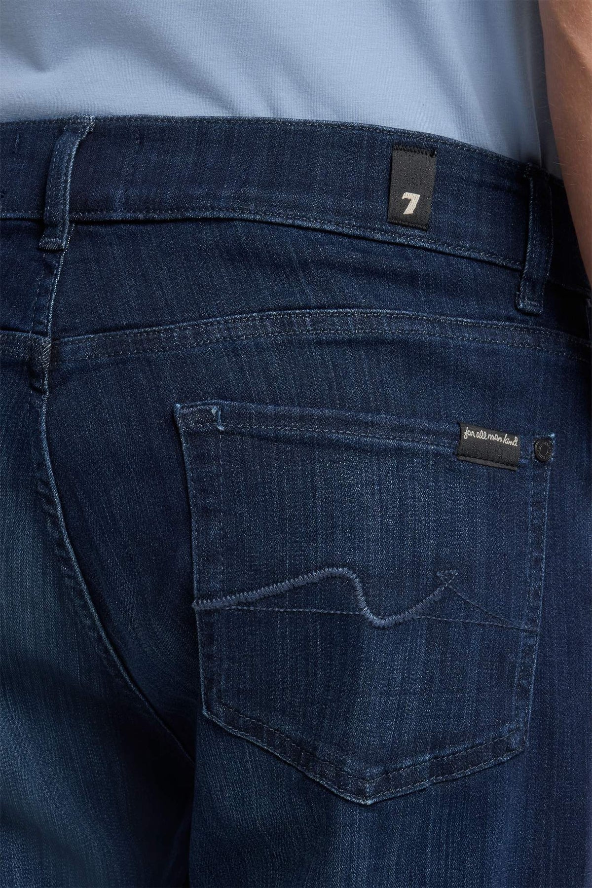 Slimmy Tapered Luxe Jean - Deep Blue-7 For All Mankind-Lewis Yates