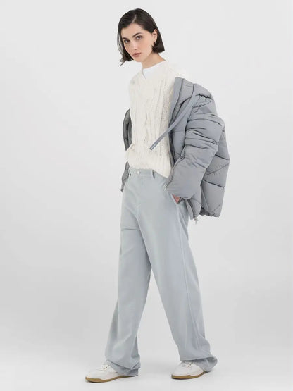 Straight Fit Twill Trouser-Replay-Lewis Yates