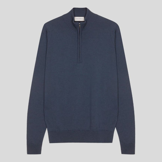 Barrow Merino Zip Pullover