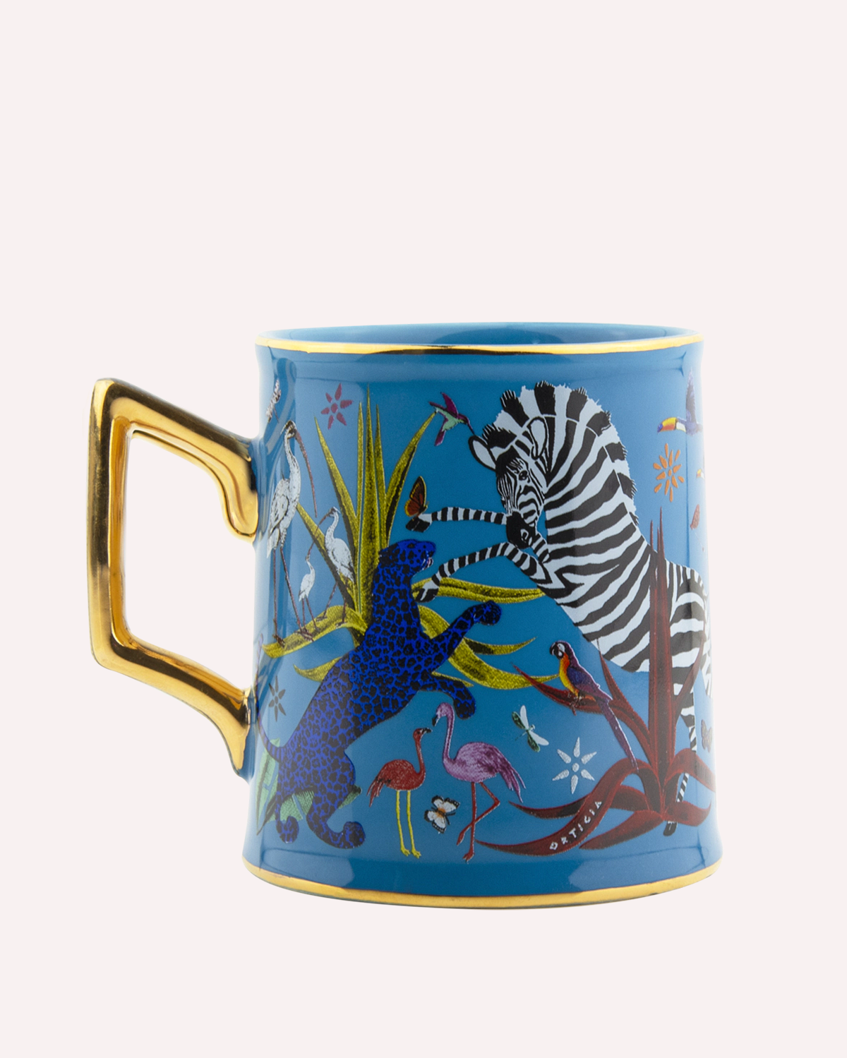 Tazza Ceramic Blue Mug-Ortigia-Lewis Yates