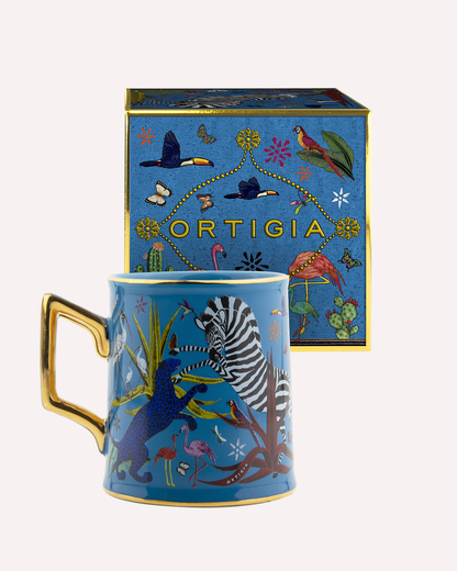 Tazza Ceramic Blue Mug-Ortigia-Lewis Yates