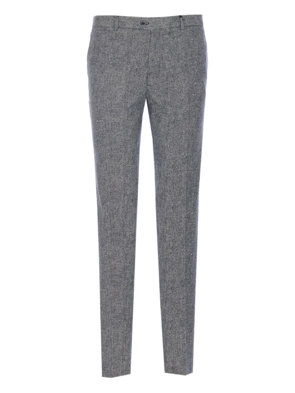 Textured Melange Trouser-Circolo-Lewis Yates