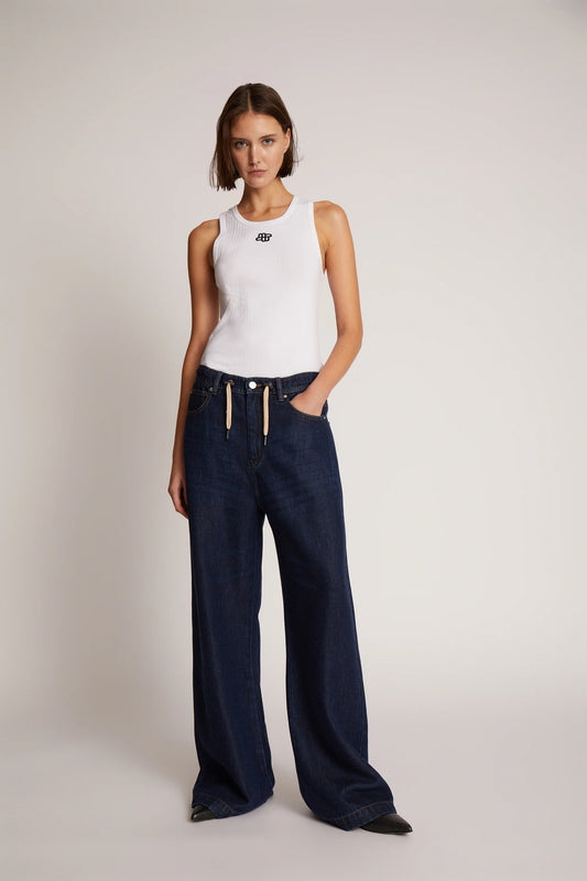 Tezza Tank Top White-Munthe-Lewis Yates