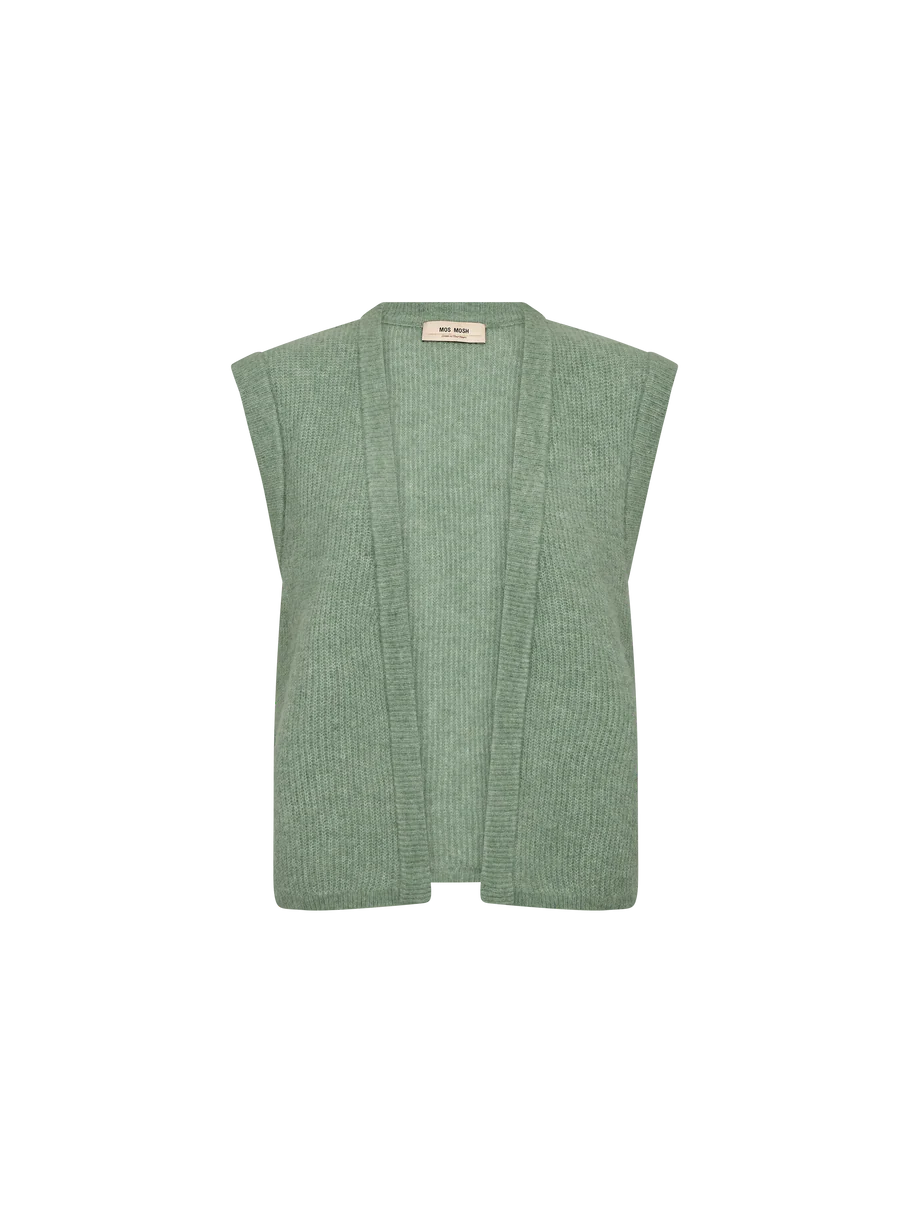 Thora Knit Vest Turf Green-Mos Mosh-Lewis Yates