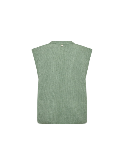 Thora Knit Vest Turf Green-Mos Mosh-Lewis Yates