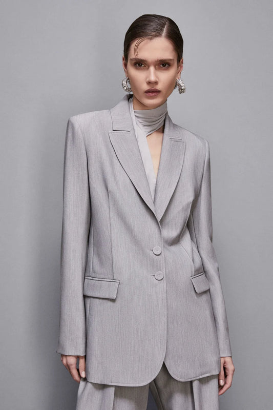Two Button Suit Jacket-Patrizia Pepe-Lewis Yates