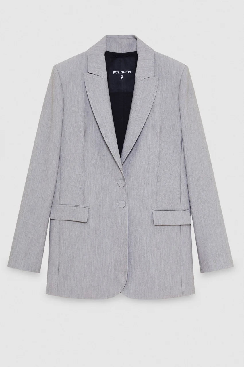Two Button Suit Jacket-Patrizia Pepe-Lewis Yates