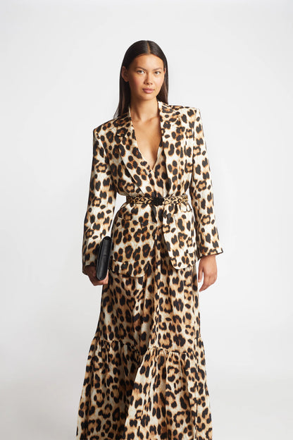 Ublue Leopard Dress-Munthe-Lewis Yates