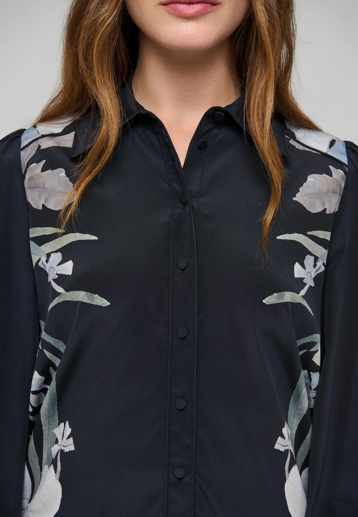 Umas Shirt with Details in Reverie Midnight