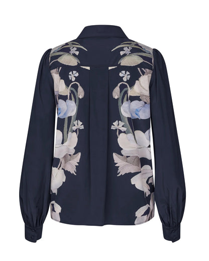 Umas Shirt with Details in Reverie Midnight