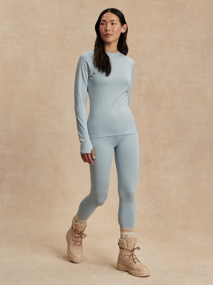 Always Warm Legging - Glacier Blue