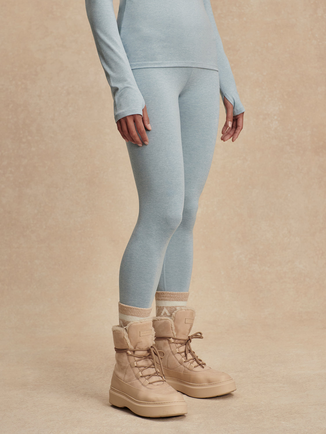 Always Warm Legging - Glacier Blue