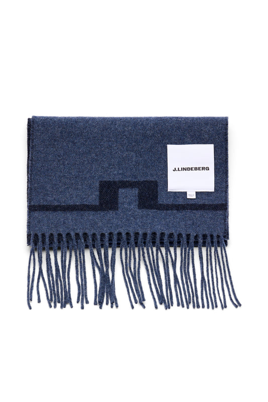 Champ Wool Scarf - Navy