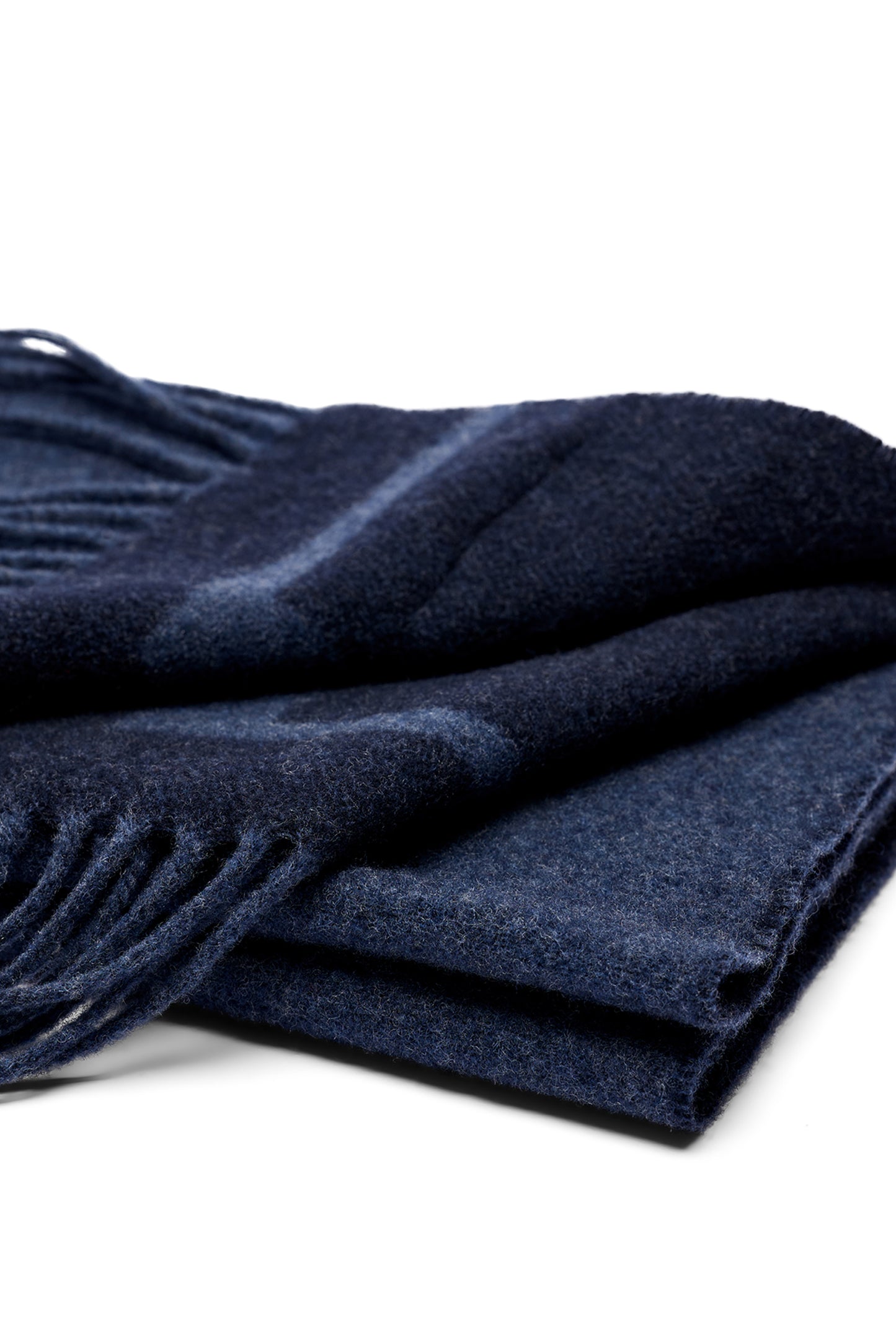 Champ Wool Scarf - Navy