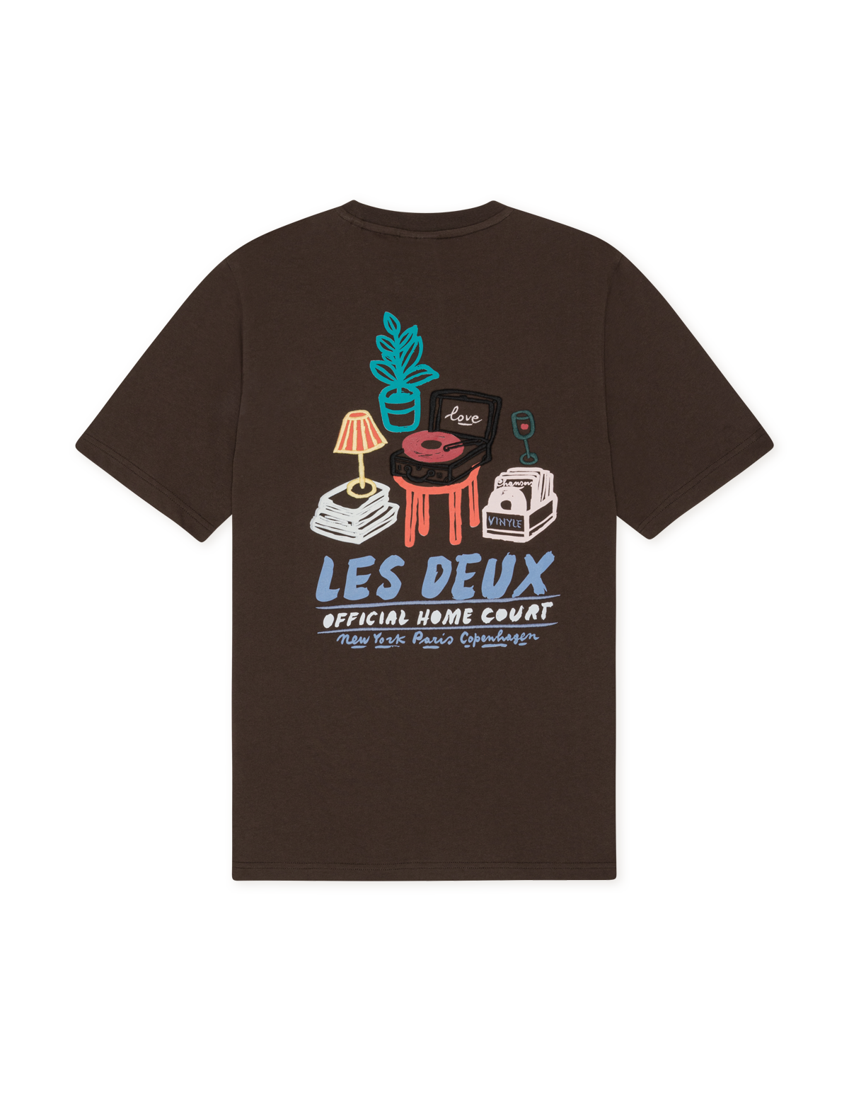 Record T-Shirt Mole Brown