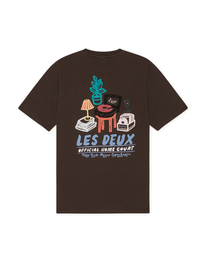 Record T-Shirt Mole Brown