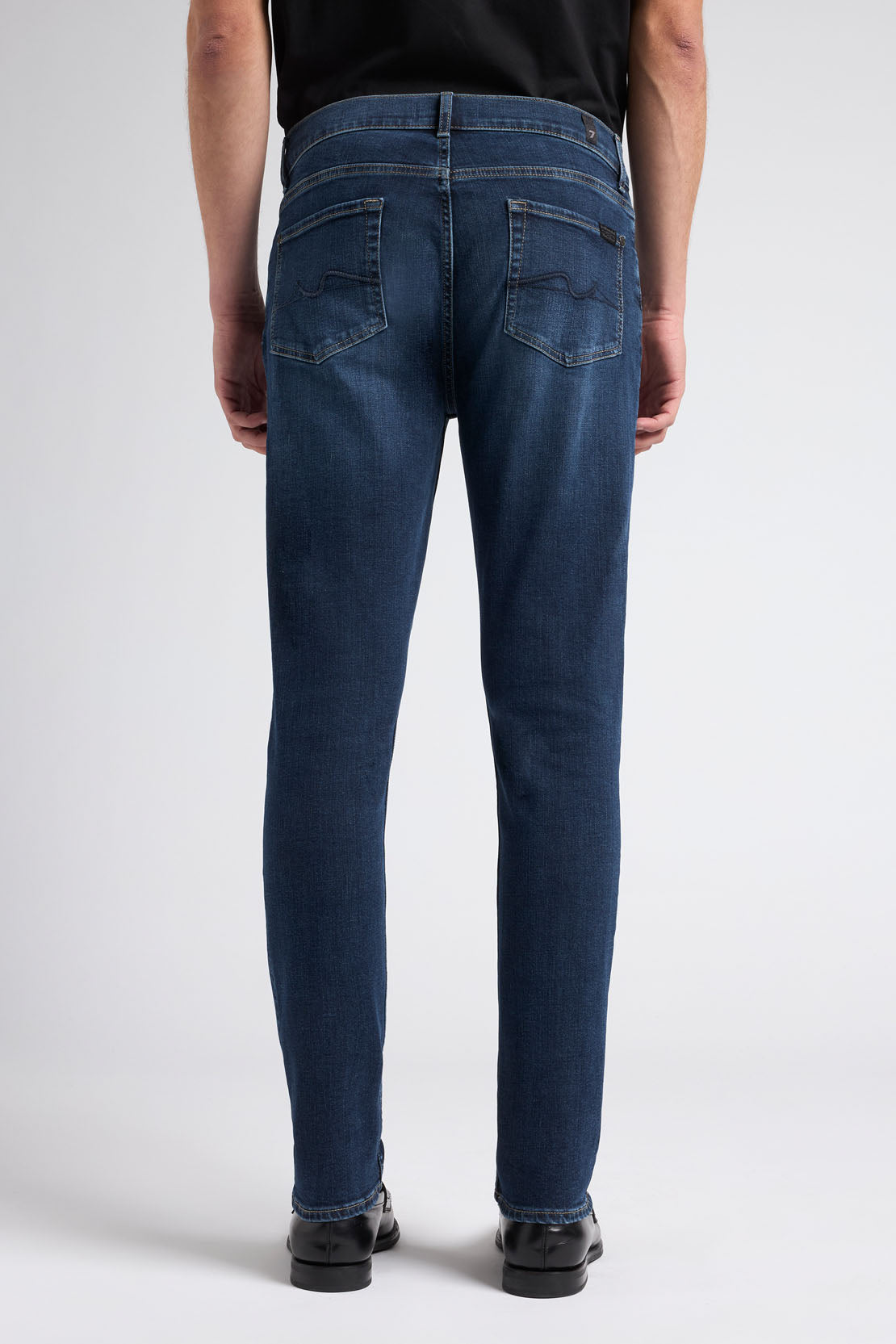 Slimmy Tapered Luxe Perf Mirror Jean