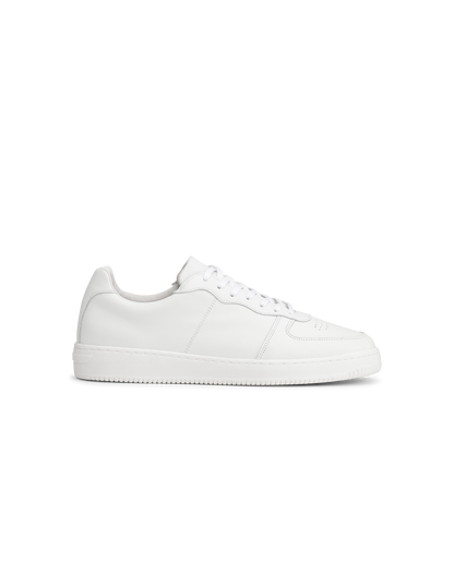 Sporty Sneaker White Leather