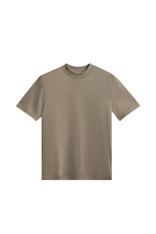 Ace Brindle Mock Neck T-Shirt