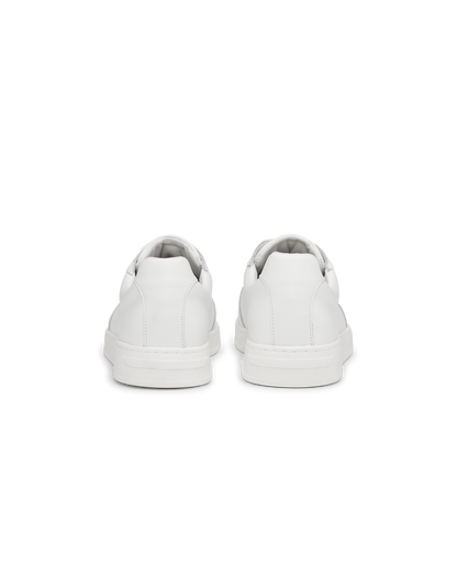 Sporty Sneaker White Leather