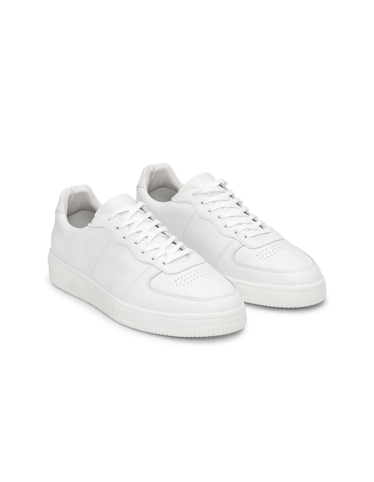 Sporty Sneaker White Leather