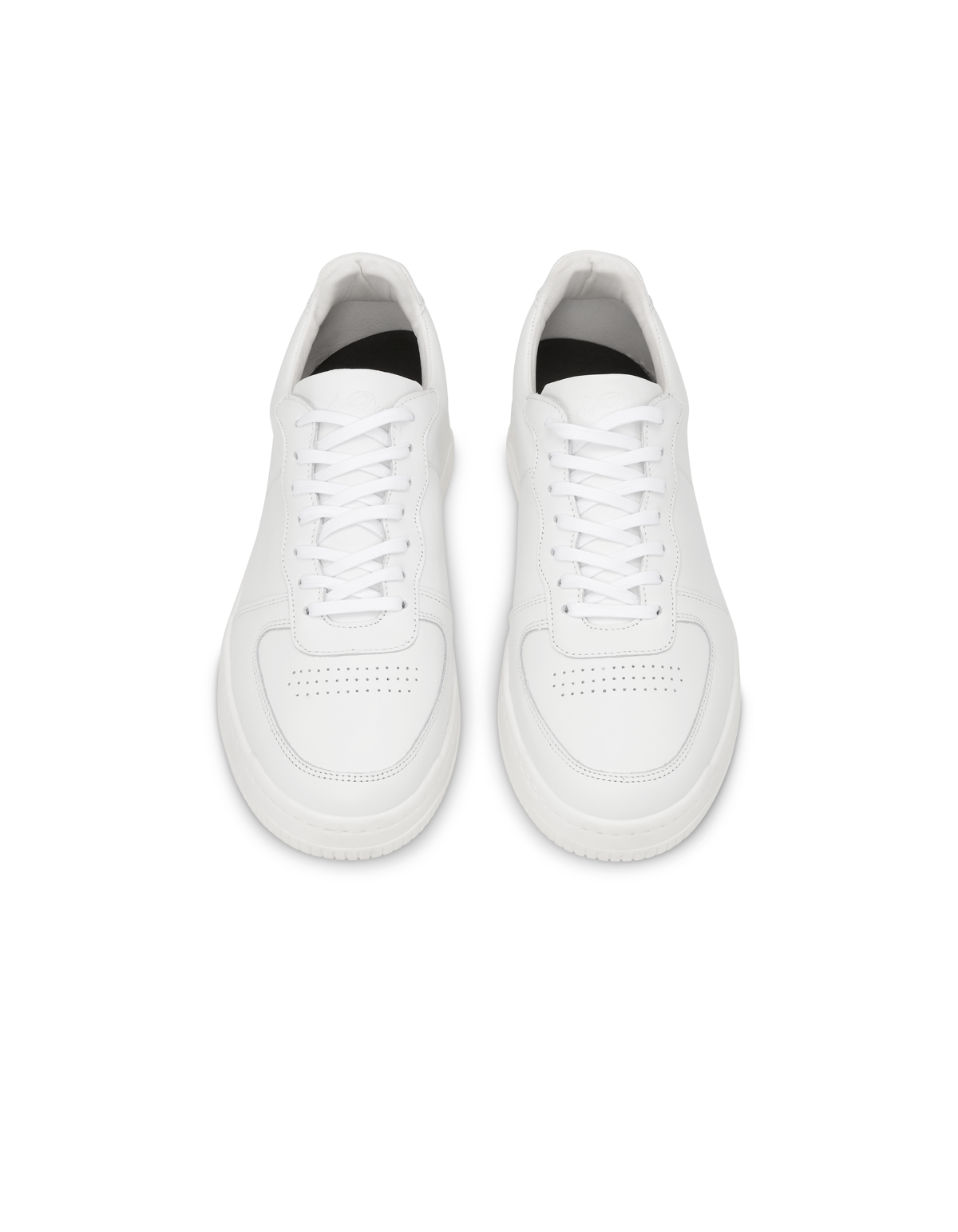 Sporty Sneaker White Leather