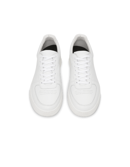 Sporty Sneaker White Leather