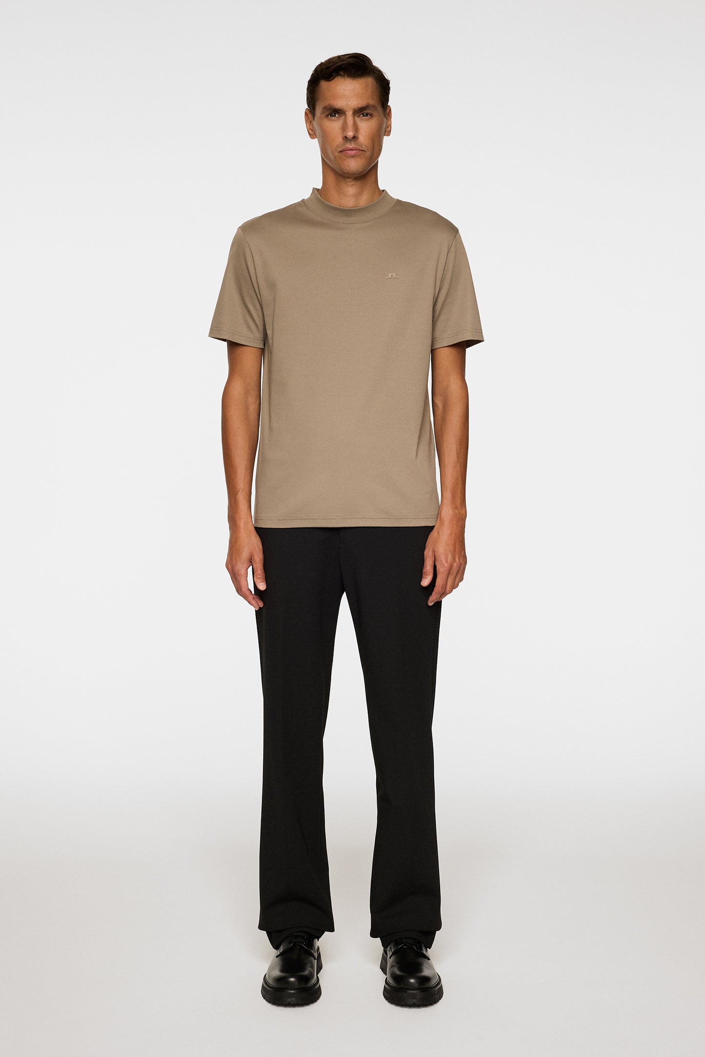 Ace Brindle Mock Neck T-Shirt