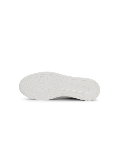 Sporty Sneaker White Leather