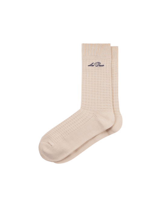 Crew Waffle 2-Pack Socks