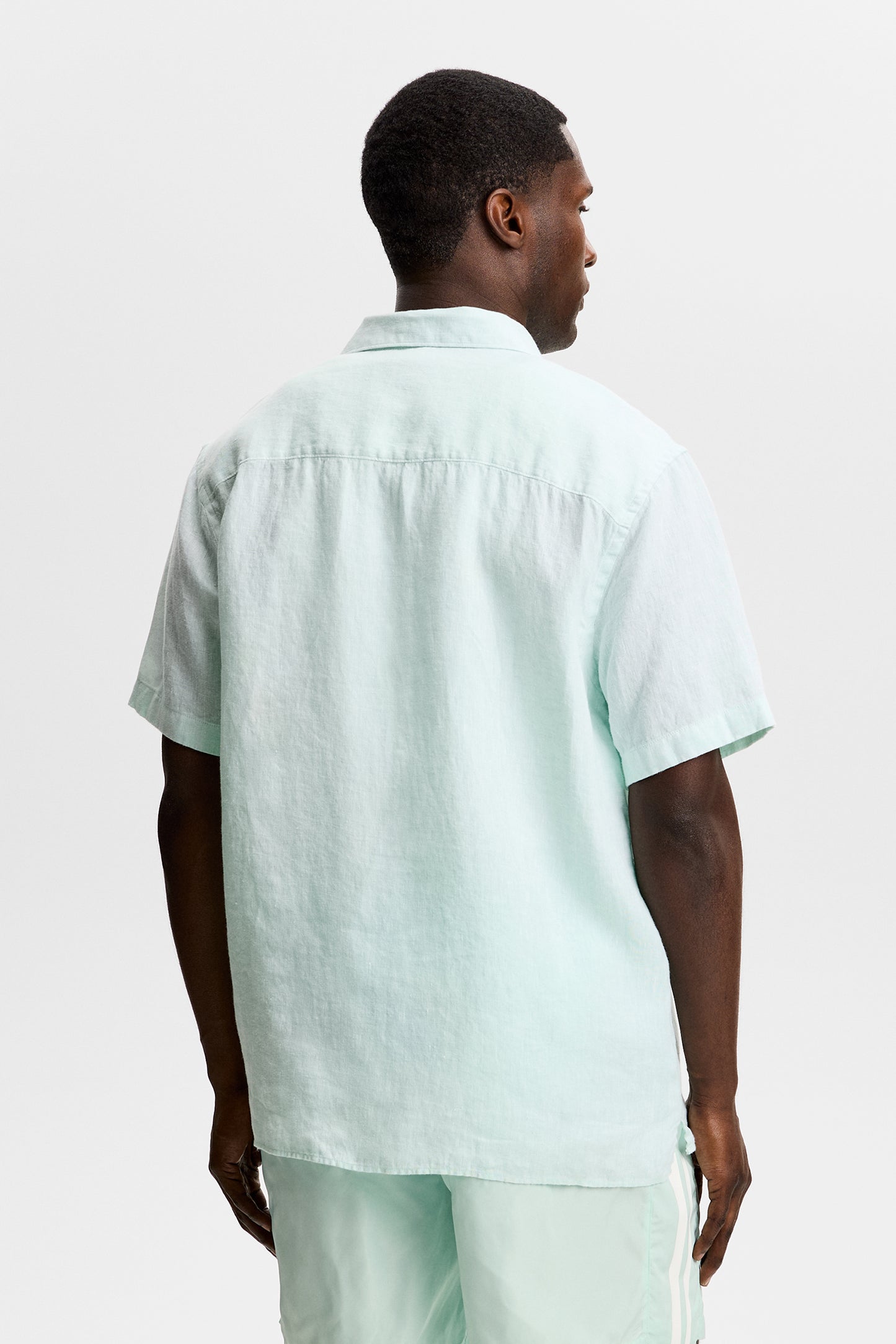 Elio Linen Shirt - Bay