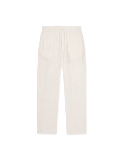 Patrick Linen Pants - Off White