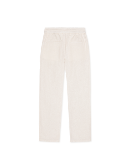 Patrick Linen Pants - Off White