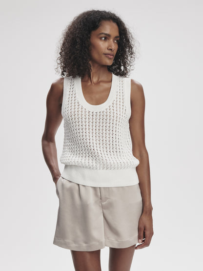 Ferns Open Knit Tank