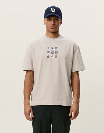 Stamp T-Shirt Light Sand