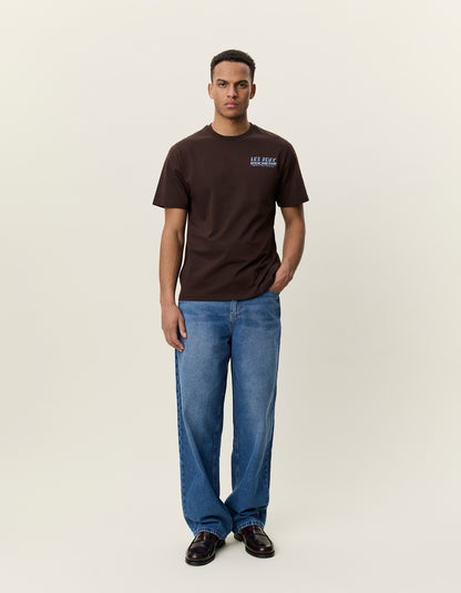 Record T-Shirt Mole Brown