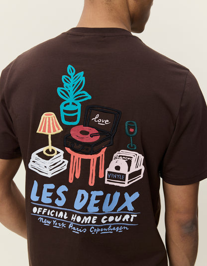 Record T-Shirt Mole Brown