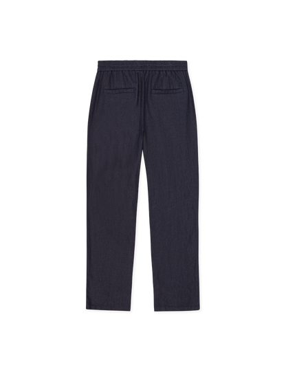Patrick Linen Pants - Navy