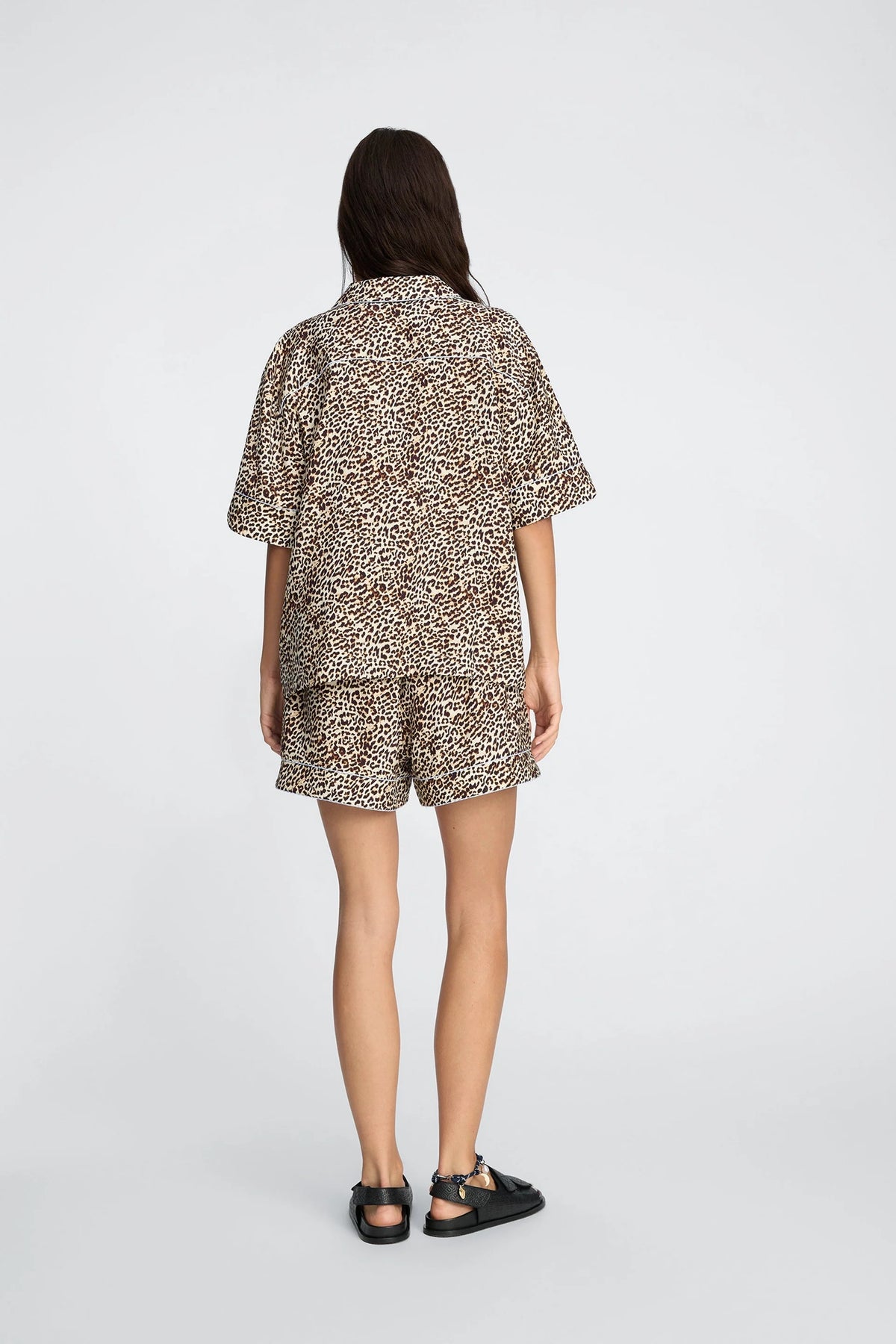 Ushi Animal Print Shirt-Munthe-Lewis Yates