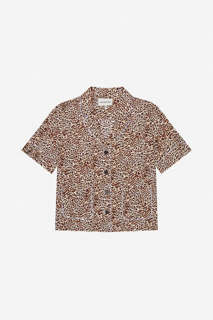 Ushi Animal Print Shirt-Munthe-Lewis Yates