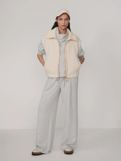 Dominic Sherpa Gilet - Sandshell