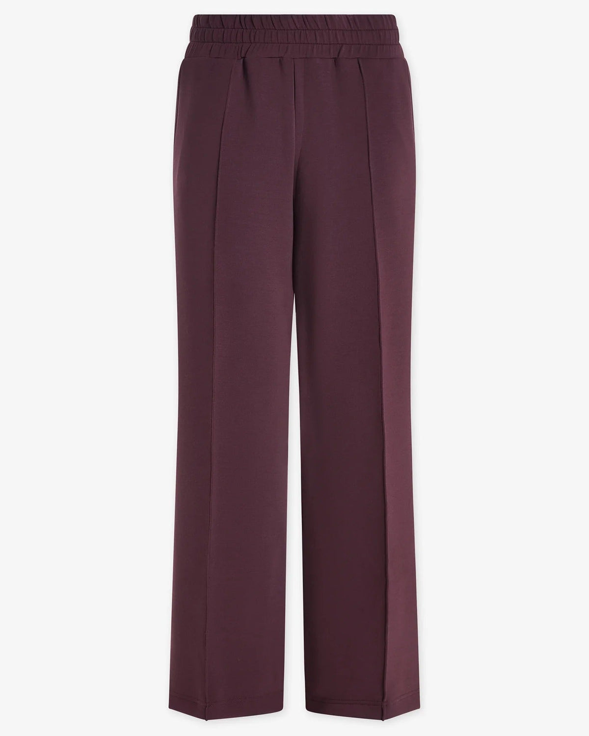 The Wide Leg Pant 30" - Deep Mahogany