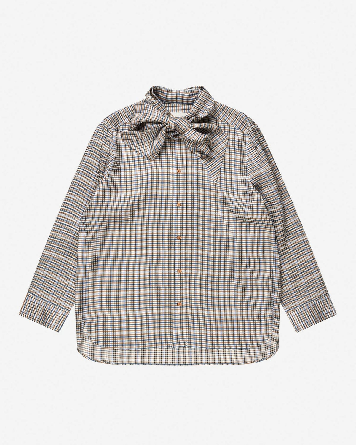 Veiling Check Blouse-Munthe-Lewis Yates