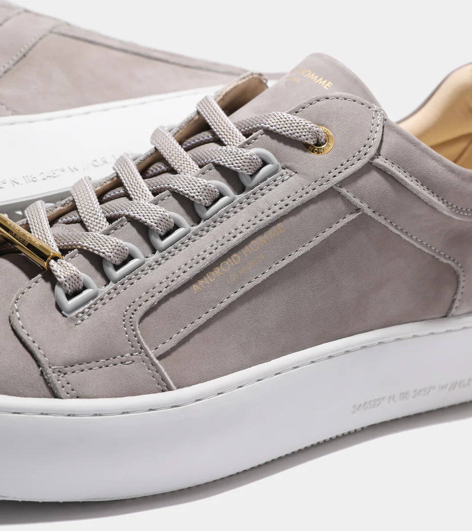 Venice Nubuck Sneaker - Taupe Grey-Android Homme-Lewis Yates