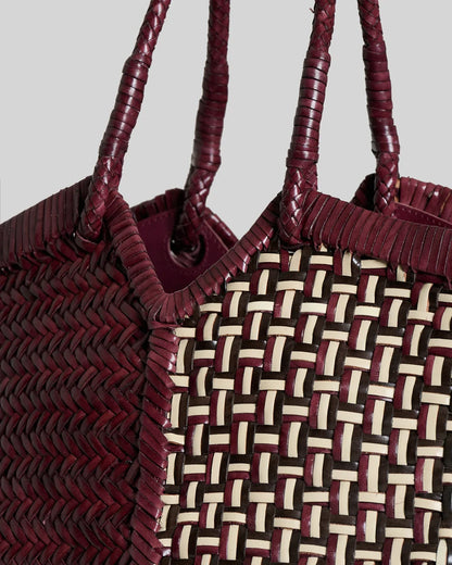 Crudelia Patchwork - Barolo/Ivory