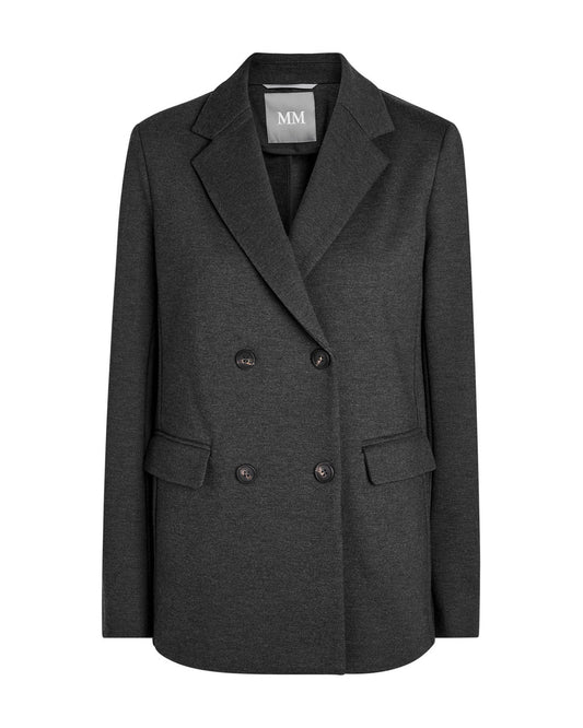 Virgus double-breasted jersey blazer-MM Max Mara-Lewis Yates