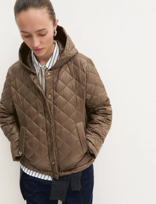 Water Repellent Quilted Jacket-EMME Marella-Lewis Yates